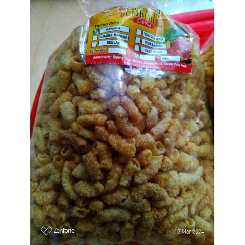 

Makaroni Bumbu Uleg Bawang 10gr / Seblak Daun jeruk 10gr / Sambel Bawang 10gr