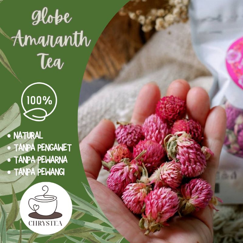 

CHRYSTEA || Globe Amaranth Tea Sachet 10gr