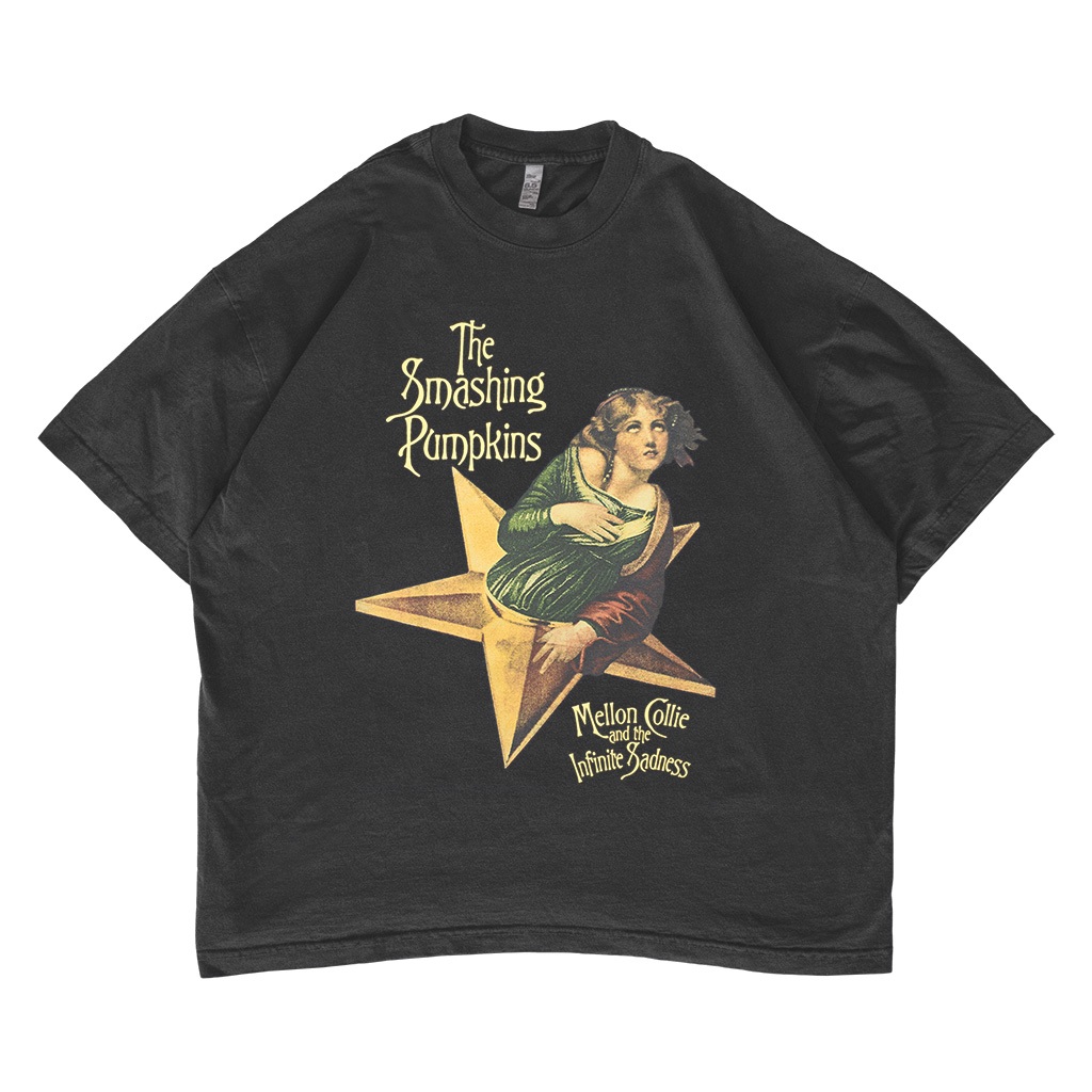 Kaos Band The Smashing Pumpkins Mellon Collie And The Infinite Sadness Oversized T-shirt Band Vintag