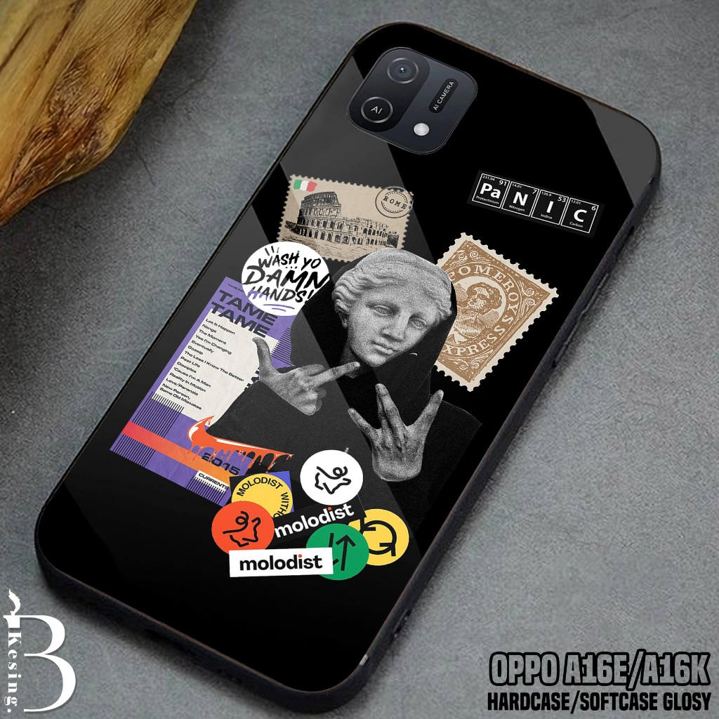 Case OPPO A16E / OPPO A16K - Casing OPPO A16E / OPPO A16K Motif Estetik Terbaru - Silikon Hp OPPO A1