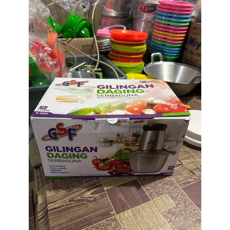 Gilingan daging serbaguna gsf