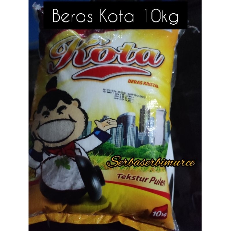 

Beras kota 10kg Tekstur Pulen Best Seller