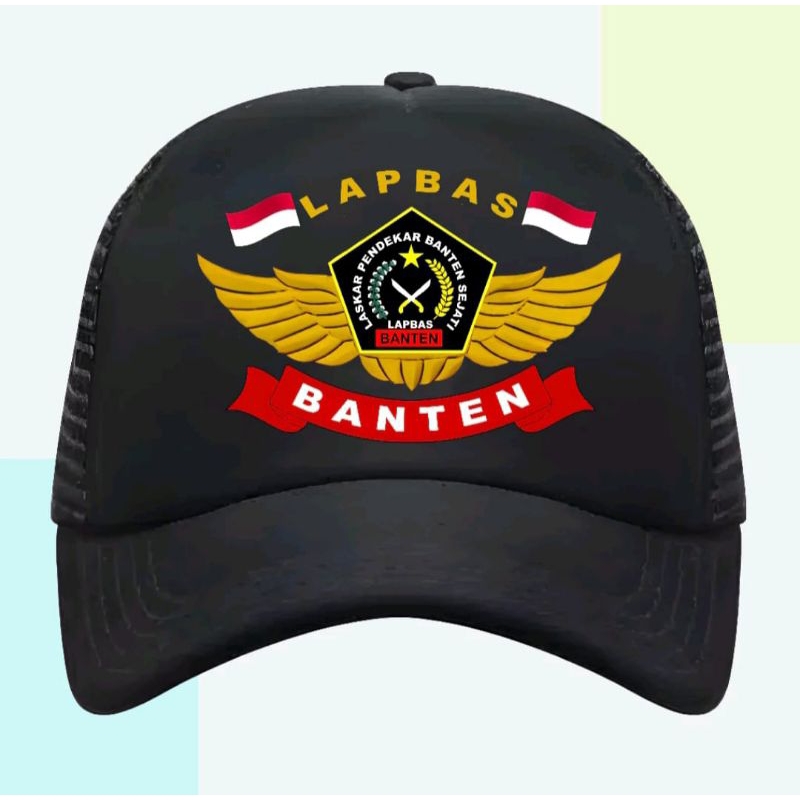 TOPI TRUCKER LAPBAS LASKAR PENDEKAR BANTEN SEJATI