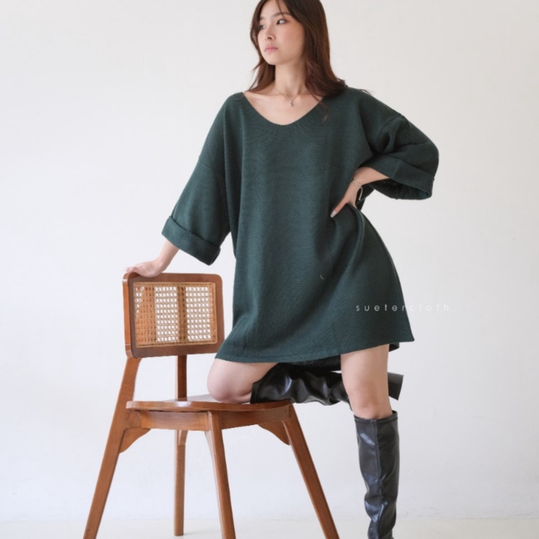Hot Sale Yumi oversize sweater  sweater oversize wanita premium  dress rajut wanita