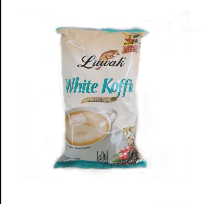 

Kopi Luwak White Koffie original 20g/ 1 renceng isi 10pcs/ Kopi Luwak white Coffe