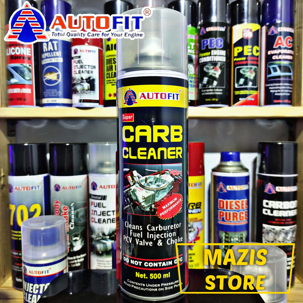 Autofit Carburator Cleaner 500ml Pembersih Karburator Injeksi Motor