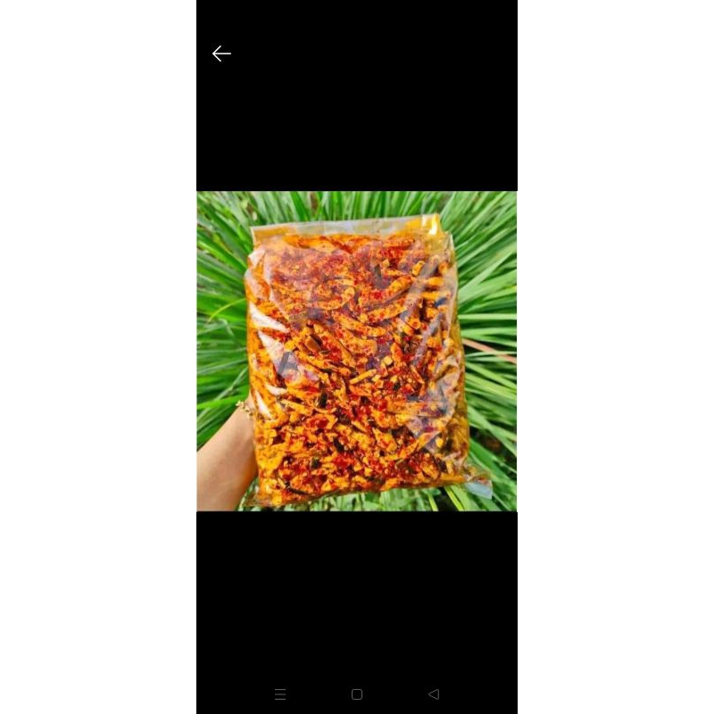 

basreng pedas daun jeruk isi 1kg