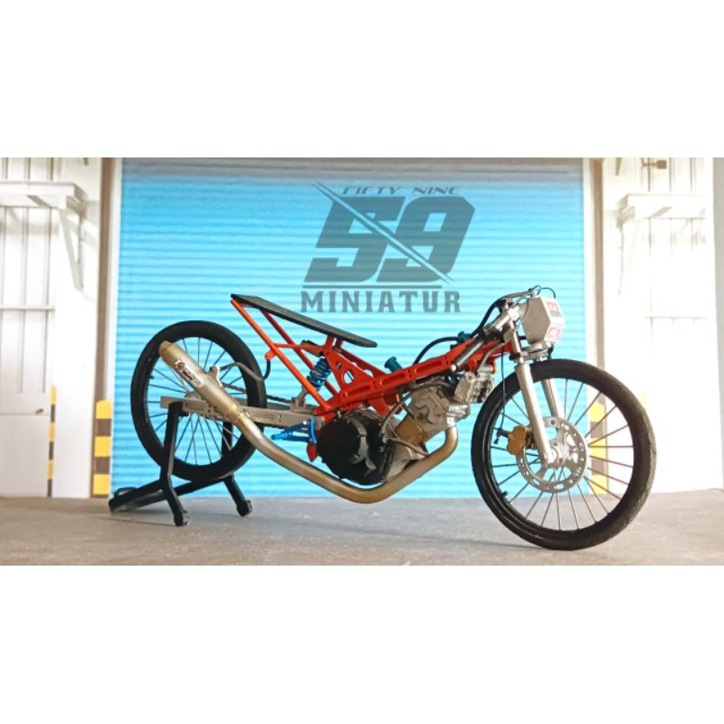 miniatur motor drag Jupiter z dan sonic