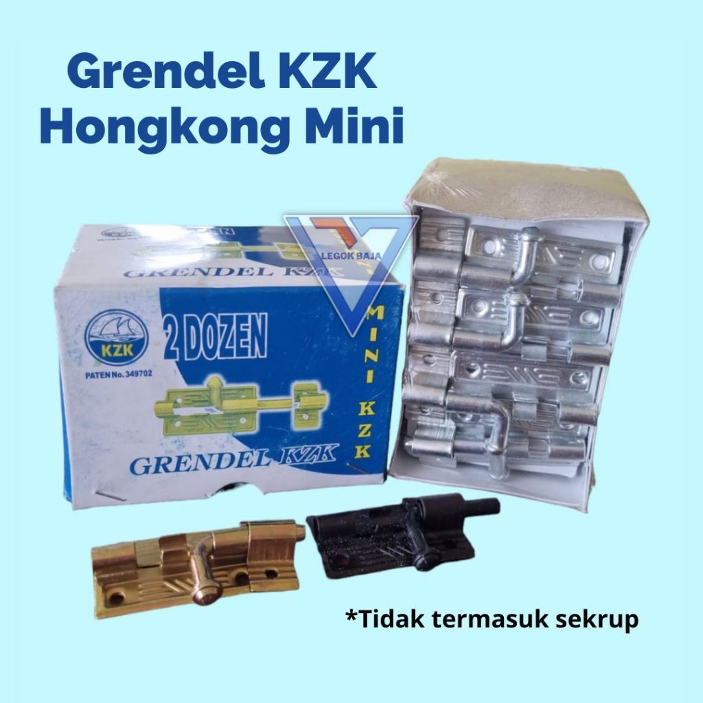 GRENDEL / GRENDEL PINTU / GRENDEL HONGKONG / SLOT PINTU / GRENDEL KZK