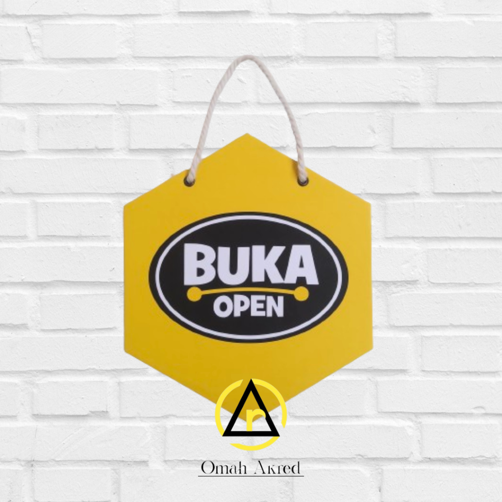 

Hard Poster Buka dan Tutup - Open Closed - Hard Poster Penanda Buka Tutup