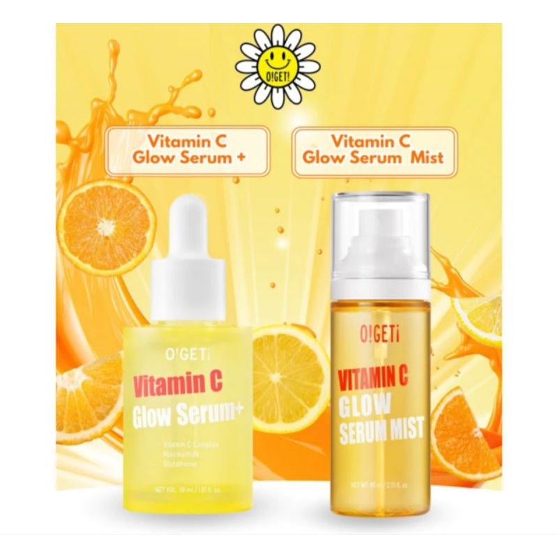 OGETI VITAMIN C GLOW C SERUM / OGETI VITAMIN C GLOW MIST