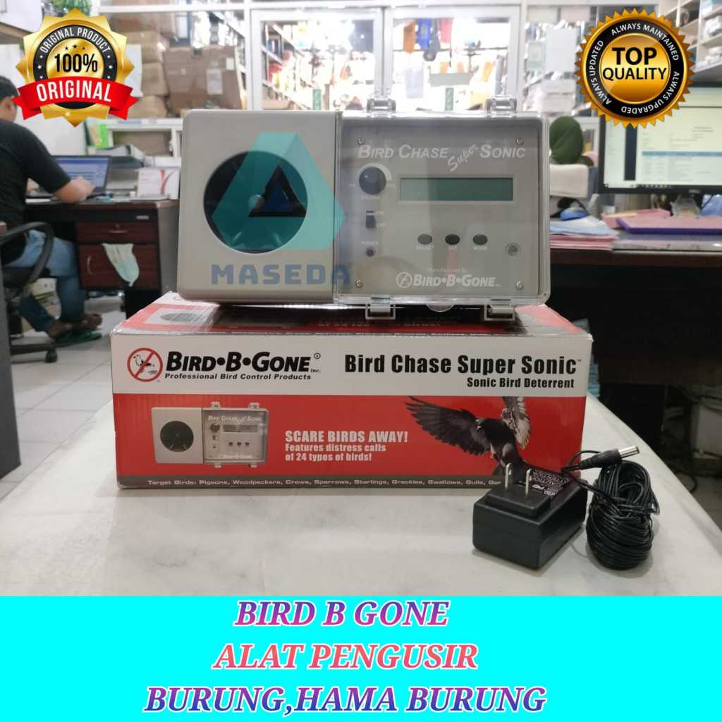 Alat Pengusir Burung Hama burung Speaker Super Sonic B50 Bird B Gone