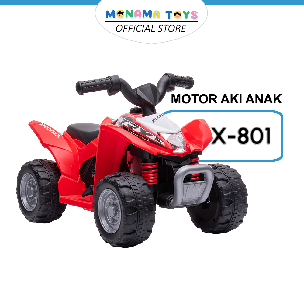 Mainan Motor Aki Anak Honda ATV-TRX PMB X801