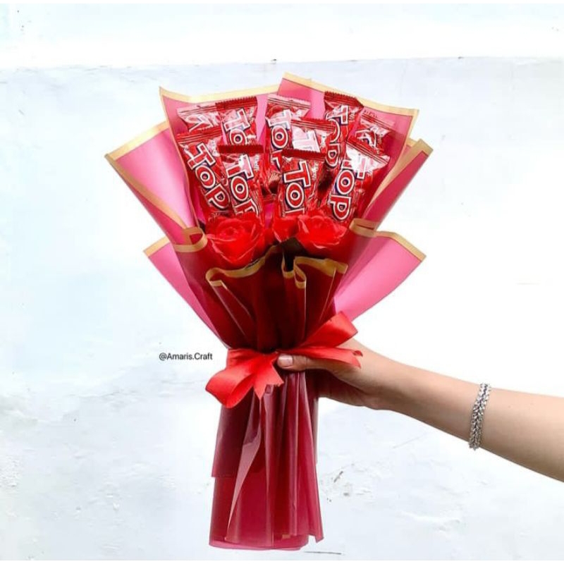 

Bouquet snack / bucket snack cocok untuk hadiah wisuda / graduation / ulang tahun / anniversary / birthday kualitas premium, estetik