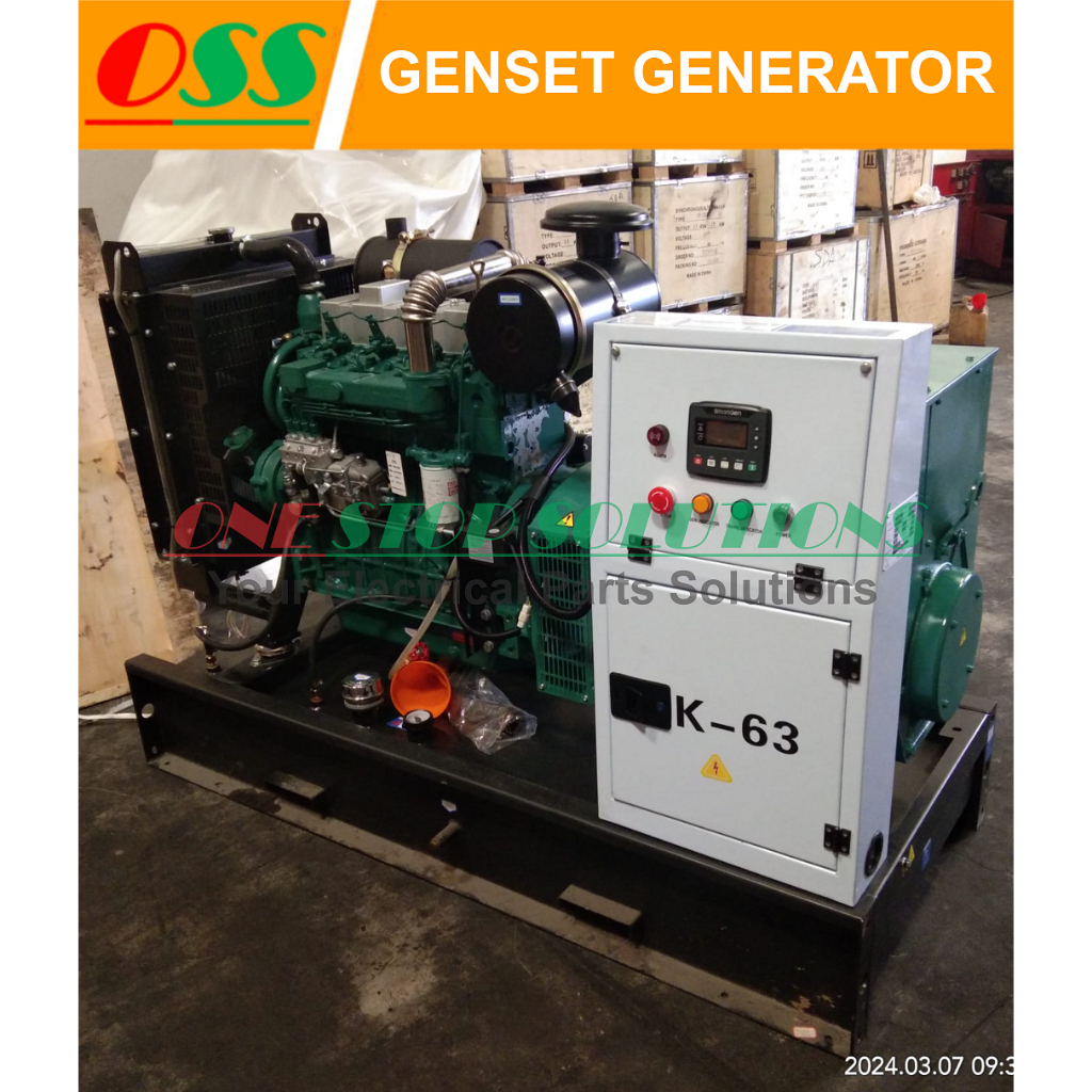 INFINITE GENSET GENERATOR DIESEL GENSET OPEN WEIFANG KOFO 62 KVA
