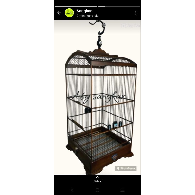 sangkar kosan(ceper) ambrukan