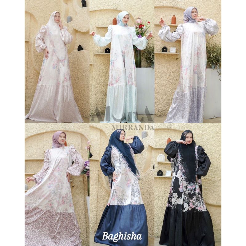 GAMIS BAGHISHA SET BY ALUNA MIRRANDA