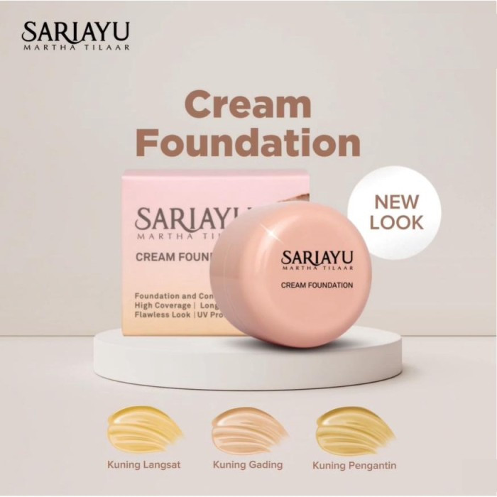 Sariayu creamy foundation