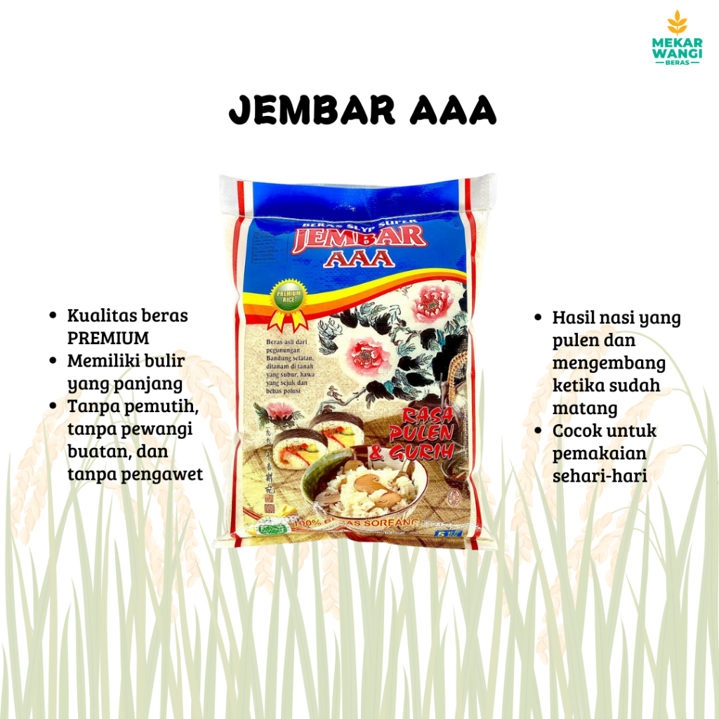 

BERAS JEMBAR AAA 5KG