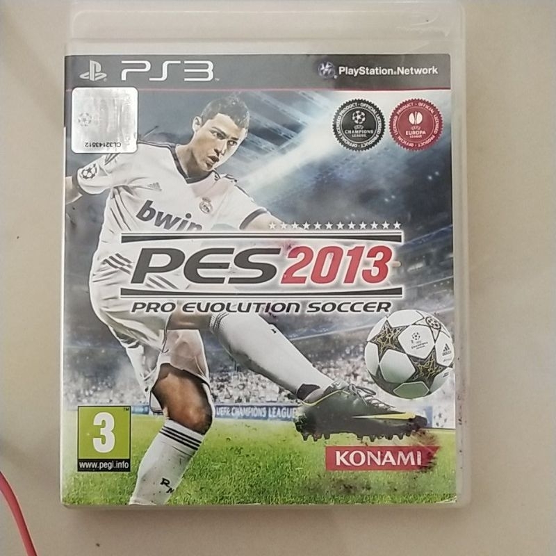 Pes 2013 Disc Kaset PS3 hologram license