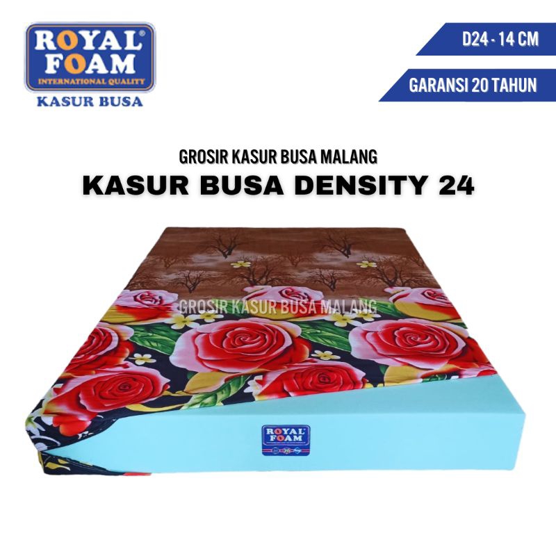 Kasur Busa Royal Foam Density 24 Tebal 14cm Garansi 20 Tahun