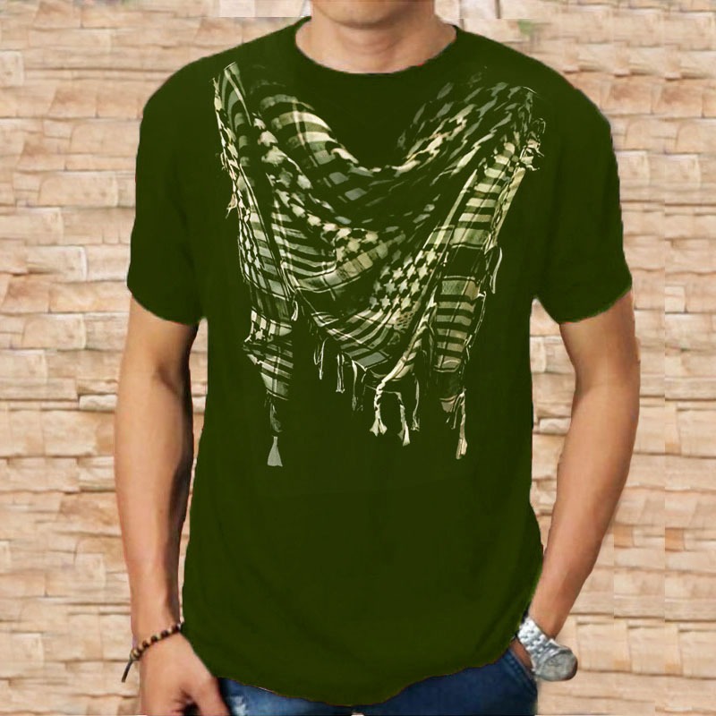 Kaos Distro Cowok Dewasa Sorban Putih Baju Keren Terbaru Original Murah Tebal Bandung Jumbo