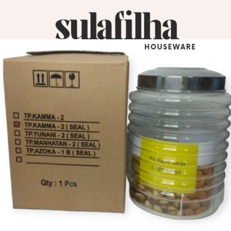 Toples Kerupuk DLX kamma 2 kapasitas 8 Liter