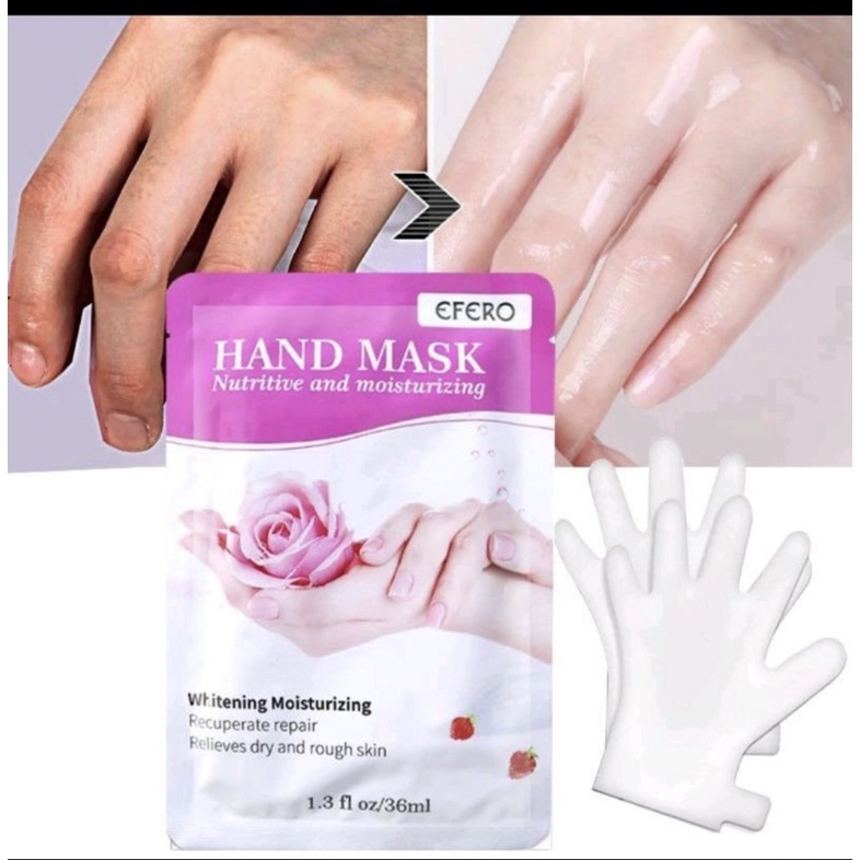 Masker Tangan Efero / Melembutkan Tangan / Pengelupas Kulit Kering