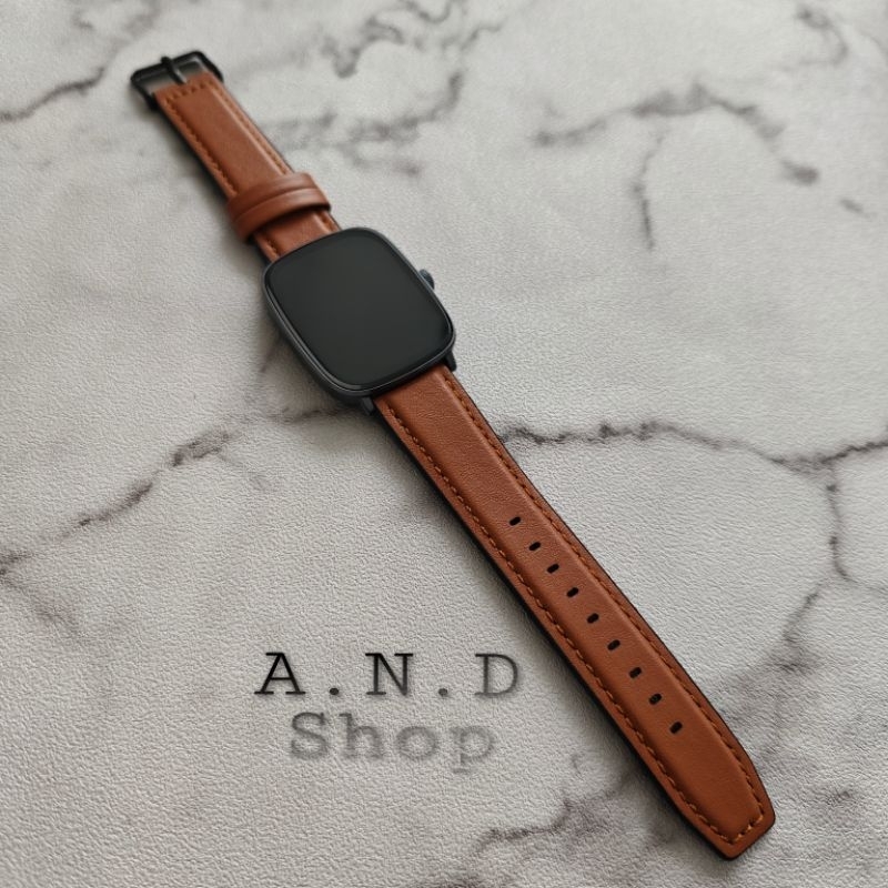 STRAP KULIT LEATHER RUBBER KARET SILICONE SILIKON WATCH BAND TALI JAM SMARTWATCH HAYLOU SOLAR PRO RS
