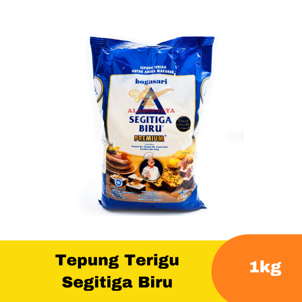 

Tepung Terigu Segitiga Biru 1 kg