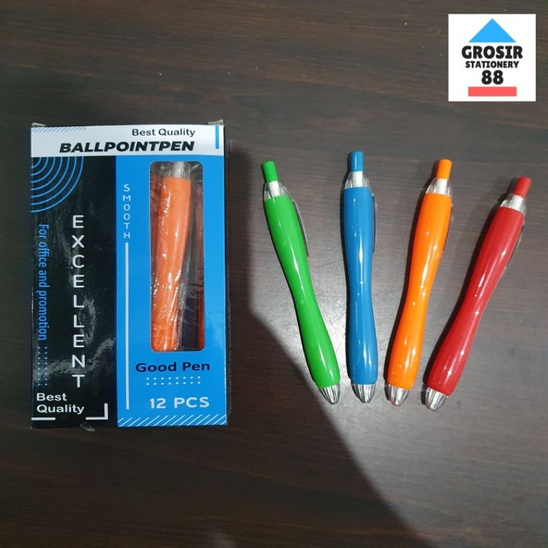 

Bolpoint Pen Bolpen Pulpen PROMO 1 LUSIN