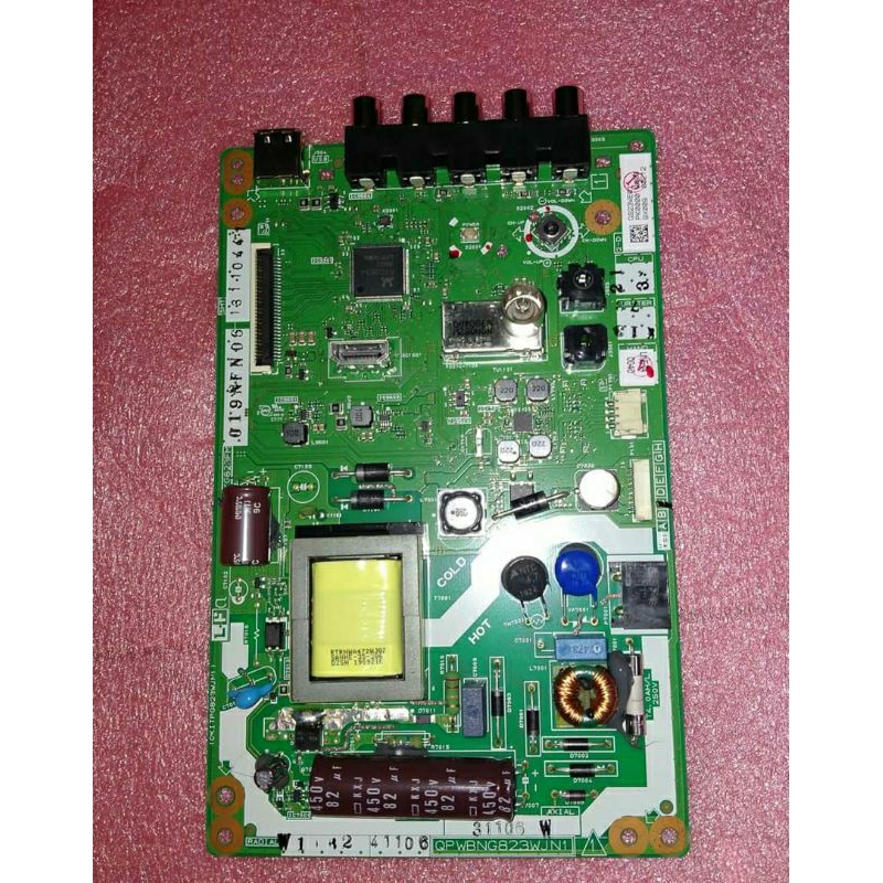 MESIN MONTHERBORD MODUL MB MAINBOARD mainbor  TV SHARP lc 24SA4000 - 24SA4100I - 24SA41001- 24sa4100