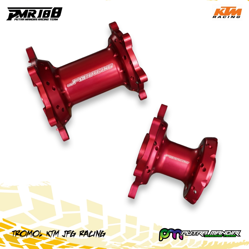 Tromol KTM 250 + Boshing JFG RACING Warna Anodized RED