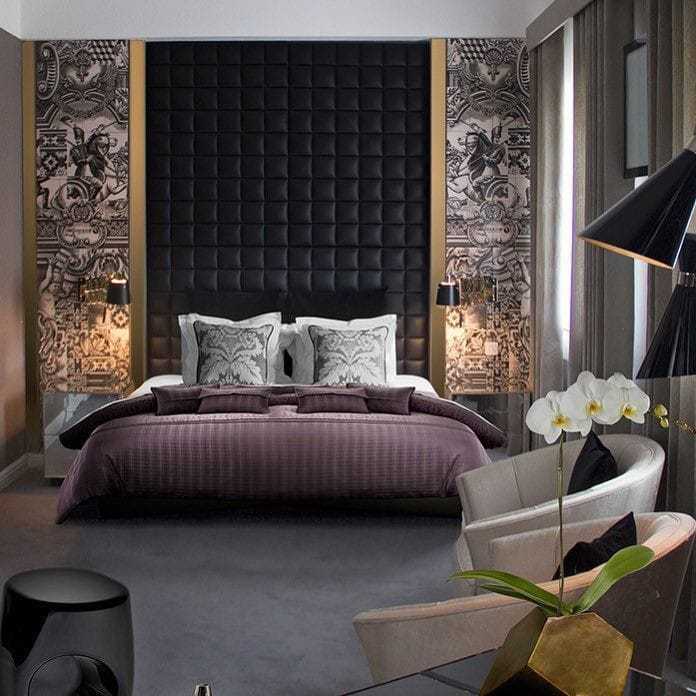 Headboard tempat tidur tempel. headboard Custom kasur wallpanel aesthetic.