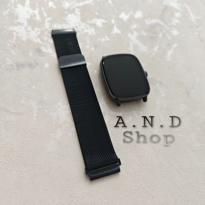 MILANESE LOOP MAGNET MAGNETIC STAINLESS STRAP TALI JAM TANGAN SMARTWATCH HAYLOU SOLAR PRO RS5 L18 L1