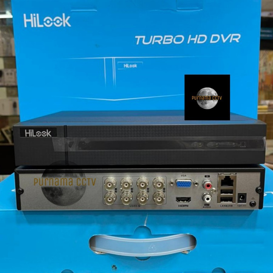 DVR HILOOK 8 CHANNEL FULL HD 2MP TURBO HD DVR ORIGINAL DVR HILOOK 8CH