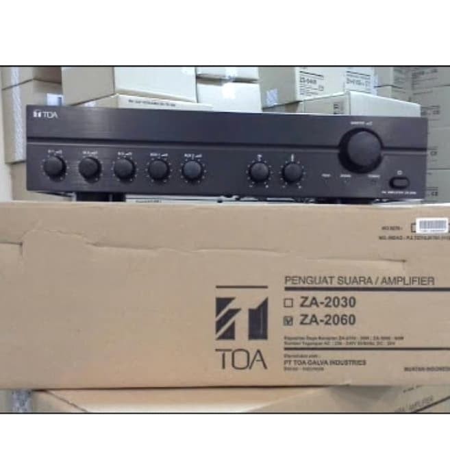 MIXER AMPLIFIER TOA ZA 2060 / ZA2060 MIXER AMPLI ORIGINAL TOA