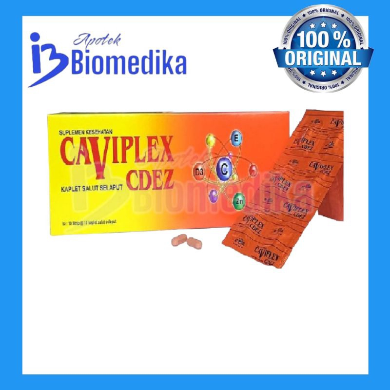 CAVIPLEX CDEZ TAB @10STRIP VITAMIN