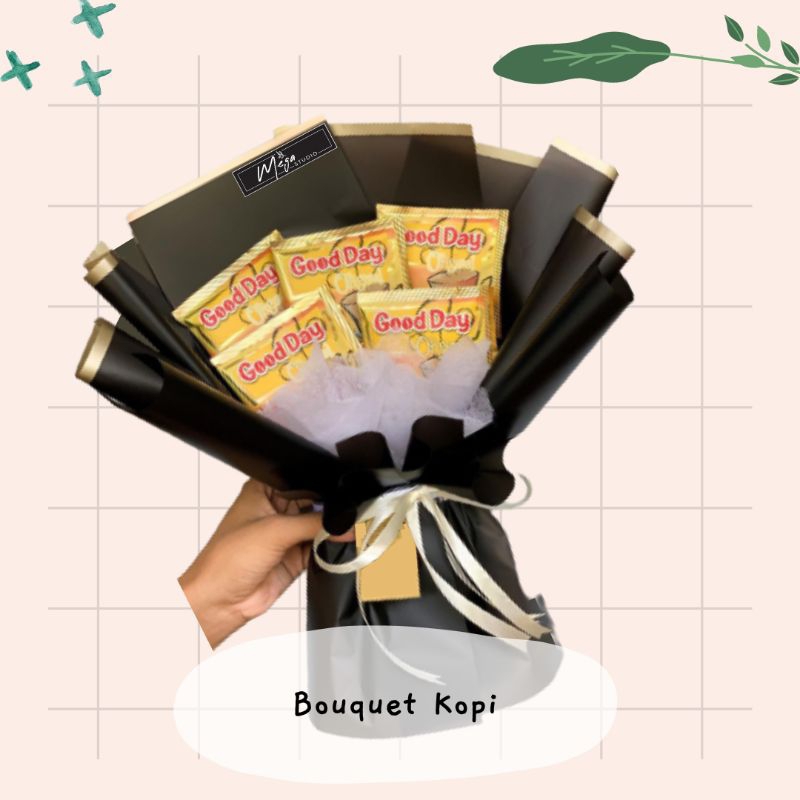 

BOUQUET BUKET KOPI COFFEE GOOD DAY LUWAK WHITE COFEE KAPAL API GRADUATION/ WISUDA/ SIDANG/ ULANG TAHUN/ GIFT/ HADIAH