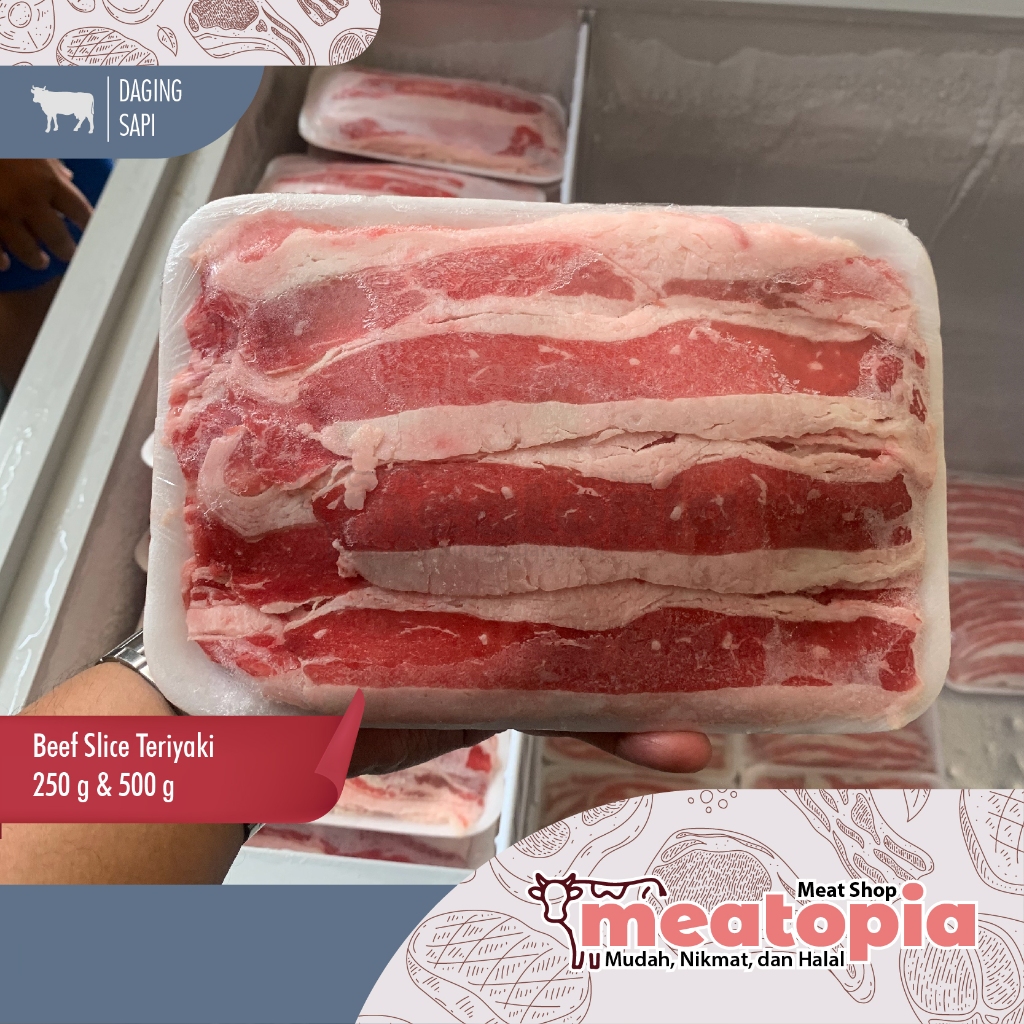 

Daging Slice Teriyaki 250 dan 500 gram