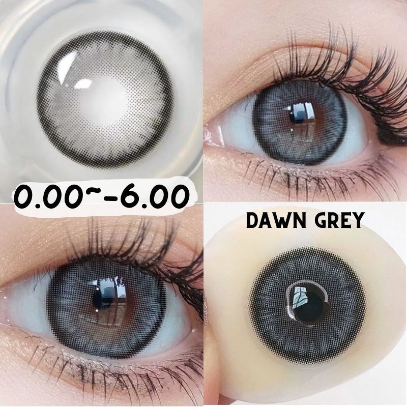 [COD] MYSTICEYES SOFTLENS DAWN GRAY NORMAL S/D MINUS -6.00 14.5 MM