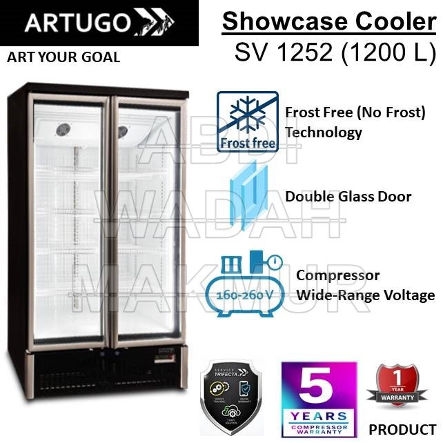 SHOWCASE DISPLAY COOLER  SV 1252 ( 1200 L )  ARTUGO | PCM CABINET