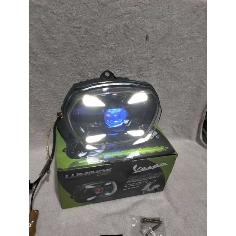 lampu depan luminos vespa sprint v3 iget reflektor vespa matic reflektor led vespa sprint iget lampu