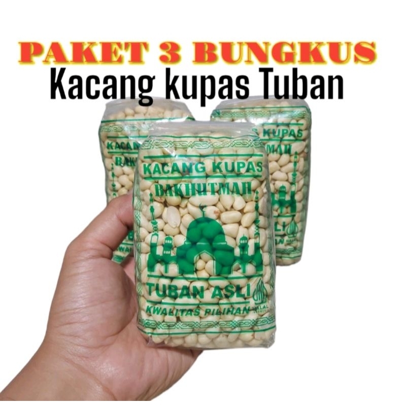 

Kacang Kupas Tuban Beli 1 Dapet 3pack Kacang Tanah Sudah Di Kupas