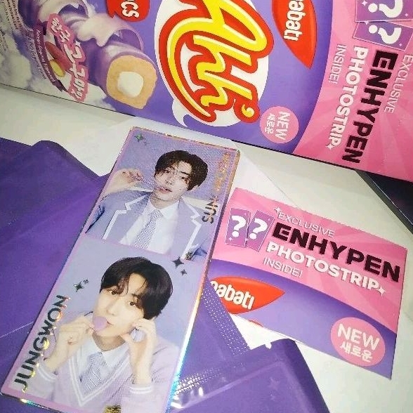 [ORI] ENHYPEN X NABATI GOGUMA HYPE AHH - Exclusive K-pop sealed photostrip