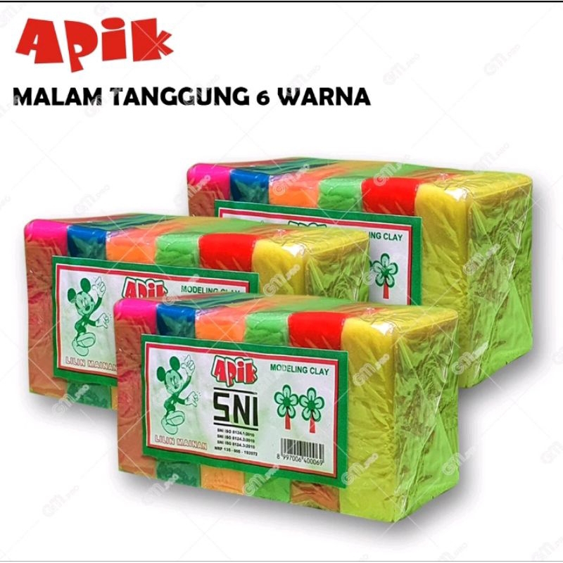 

MALAM/PLASTICIN WARNA KOMBINASI UKURAN TANGGUNG