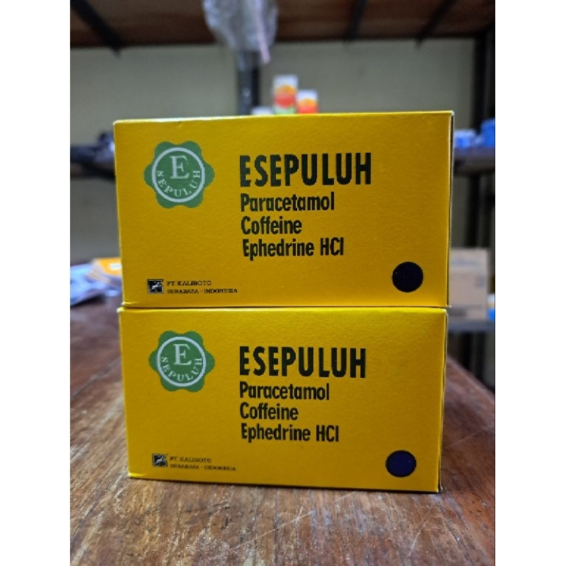 Esepuluh Tablet Isi 25 Strip (PER BOX)