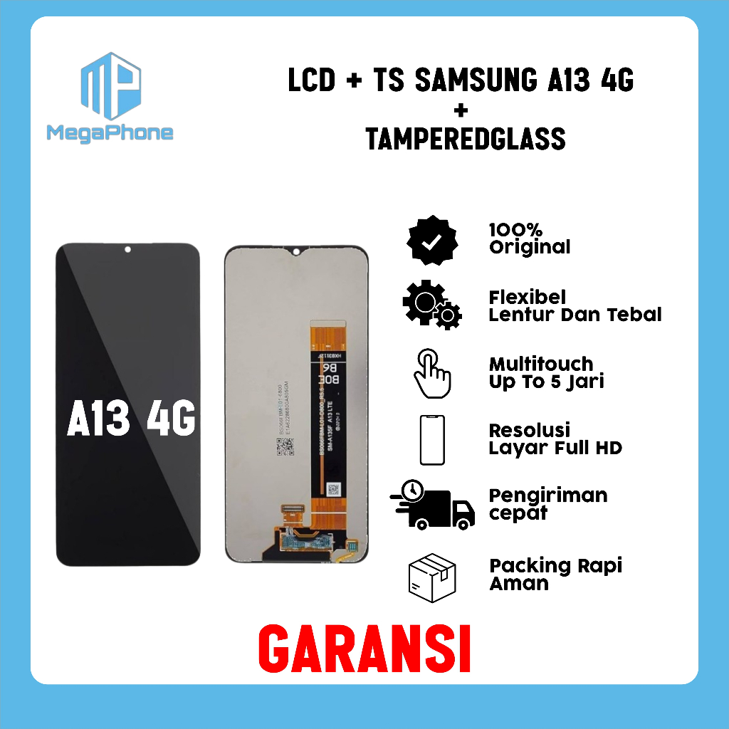 LCD + TS SAMSUNG A13 4G ORI FULLSET GARANSI