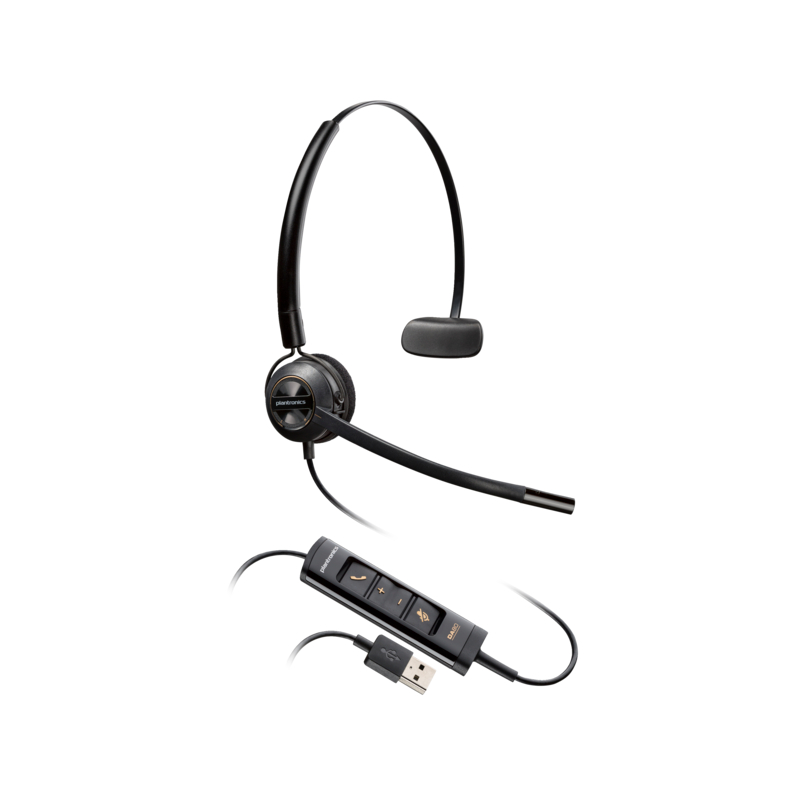 Poly EncorePro 545 USB-A Convertible Headset