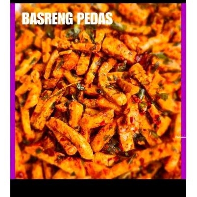 

Basreng (Bakso Goreng) PEDAS DAUN JERUK 250 Gram